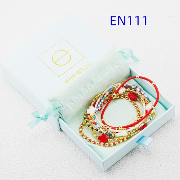 Enewton Red-Tone Bracelet Set - Picture 2 of 6